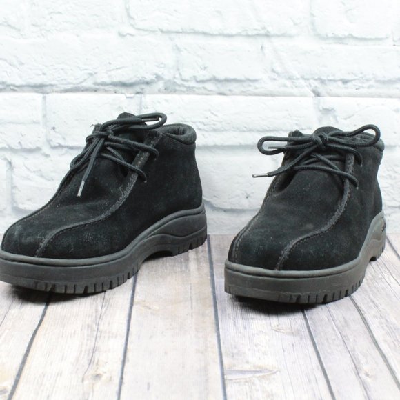 Sao Stacy Adams Dublin II Black Chukka Suede Lace Up Ankle Boots Size 9 M - Picture 3 of 10